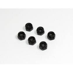 Nylon Self-lock Nut M4 (6) Buggy/Truggy