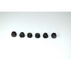 Nylon nut M3 (6) ATC 2.4 RTR/BL