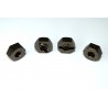 Aluminum wheel hex hub (4) ATC 2.4 RTR/BL