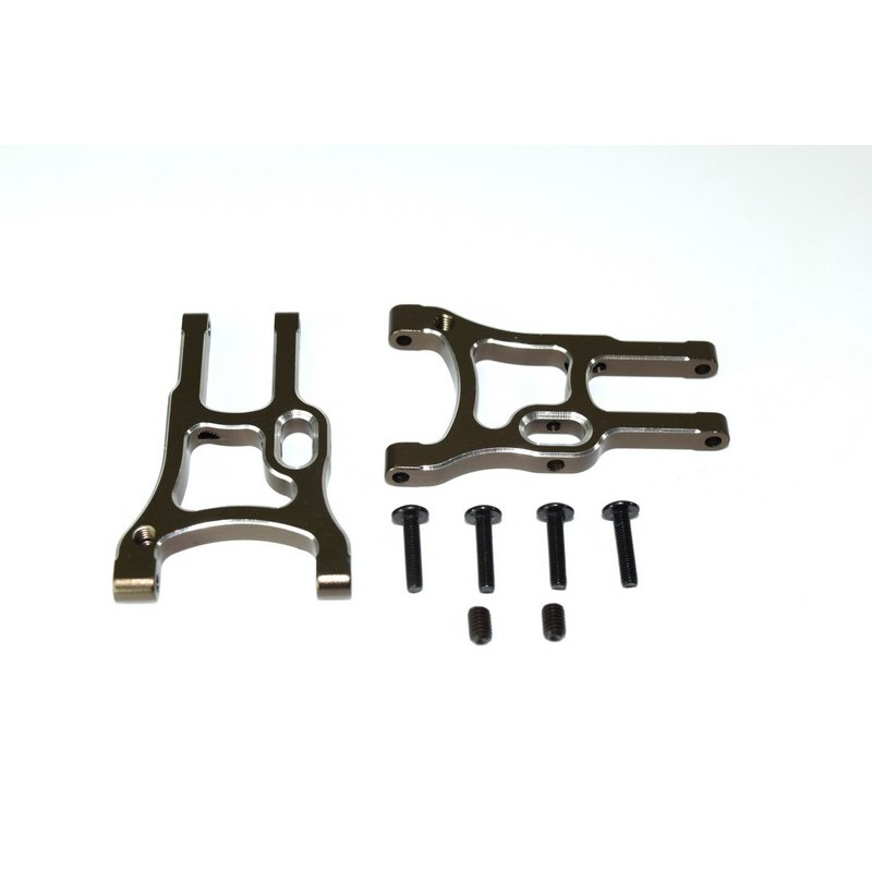 Aluminum lower suspension arm front (2) ATC 2.4 RTR/BL