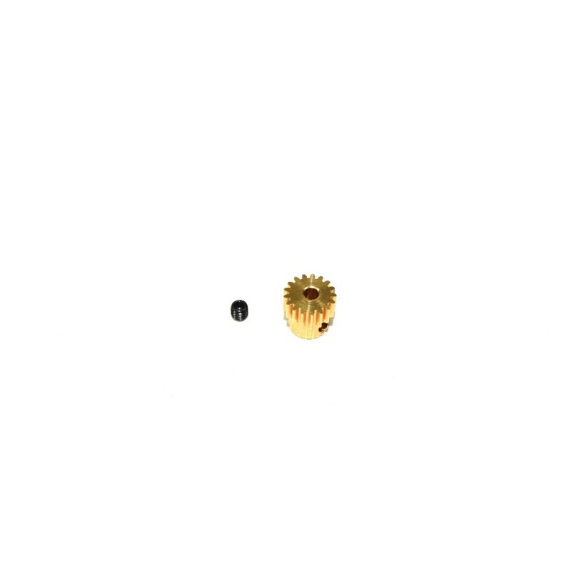 Pinion brass 17T AMT2.4 RTR/BL