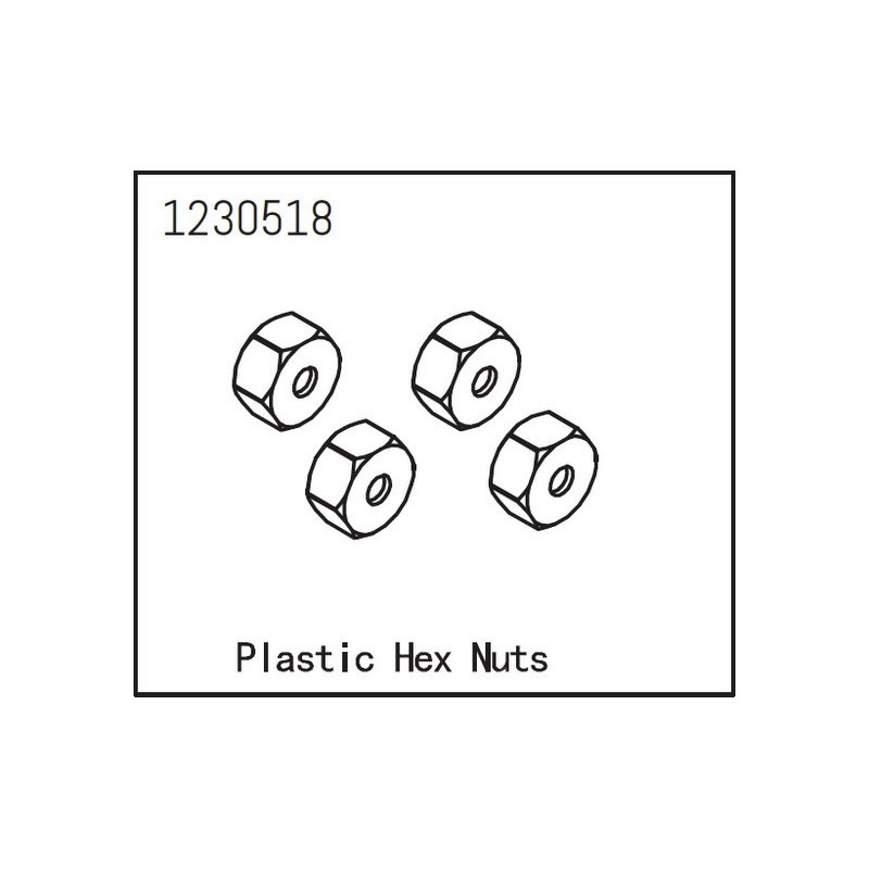 Hex Nuts (4)