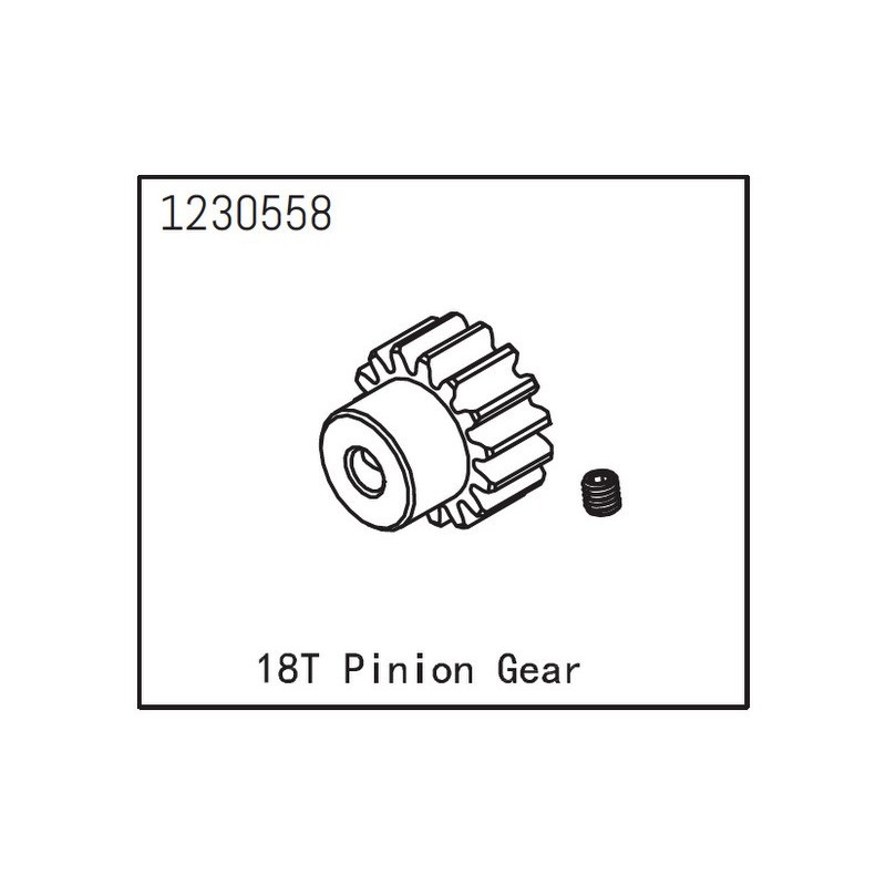 Pinion Gear 18T