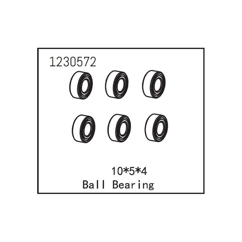 Ball Bearing 10*5*4 (6)