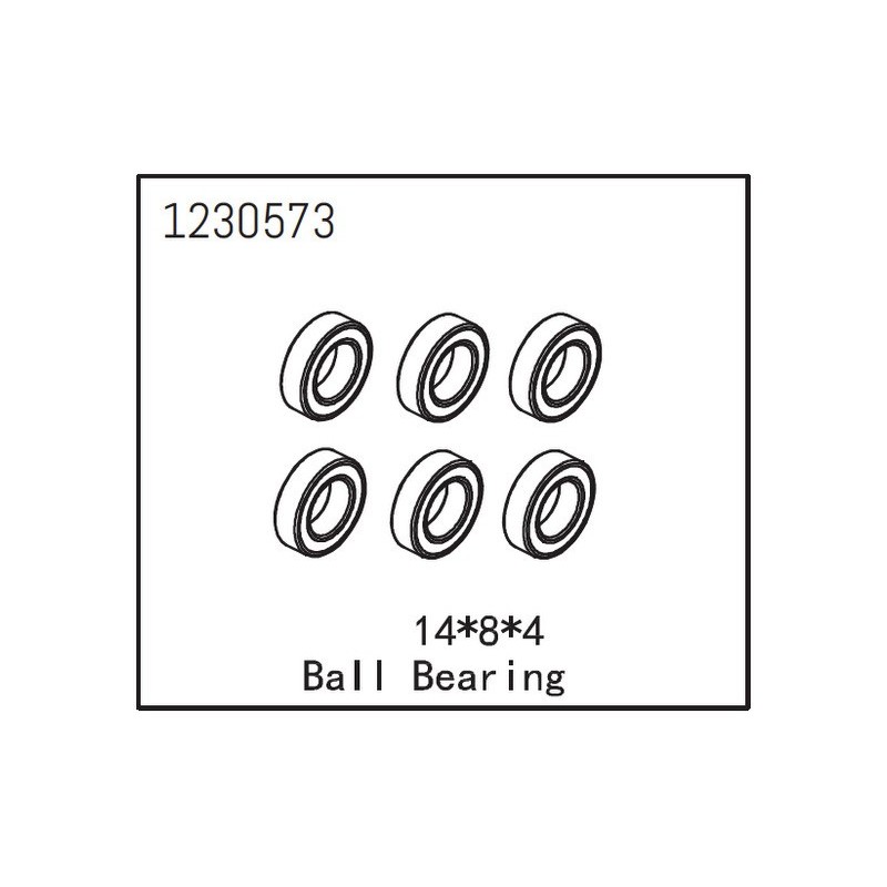 Ball Bearing 14*8*4 (6)