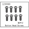 Button Head Screw M3*12 (8)