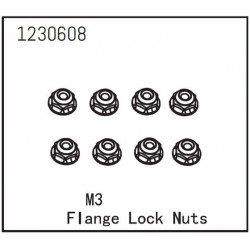 Flange Lock Nut M3 (8)