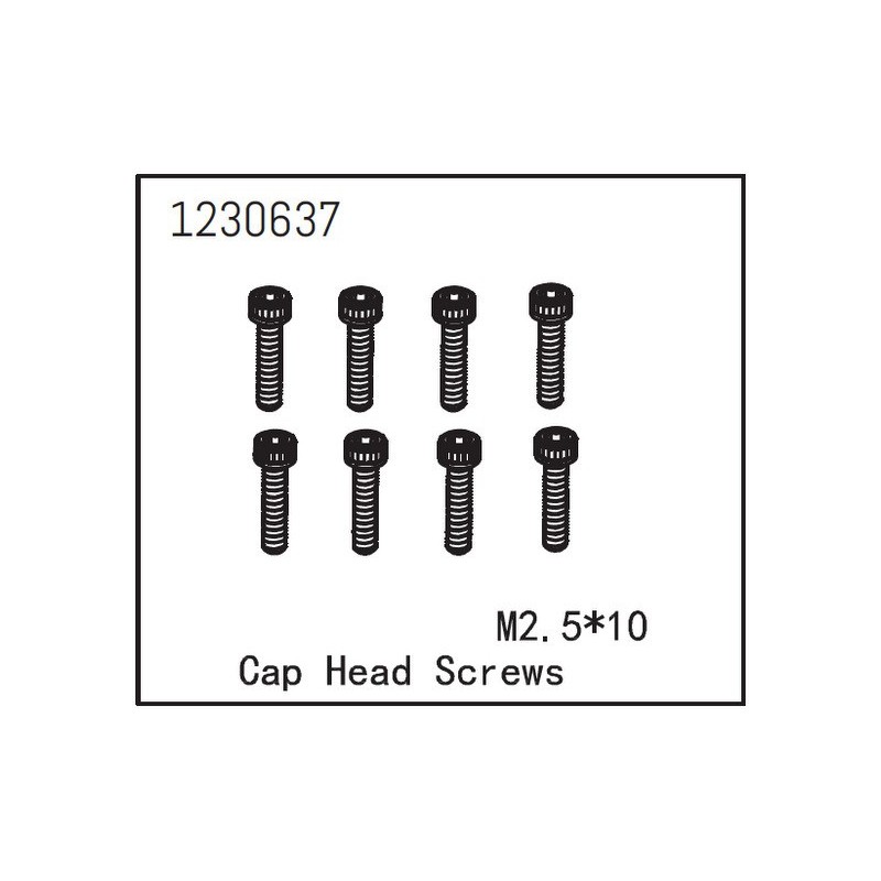 Cap Head Screw M2.5*12 (8)