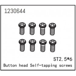 Button Head Screws - Selftapping M2.5*6 (8)