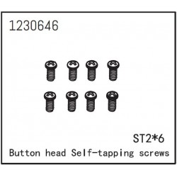 Button Head Screws - Selftapping M2*6 (8)