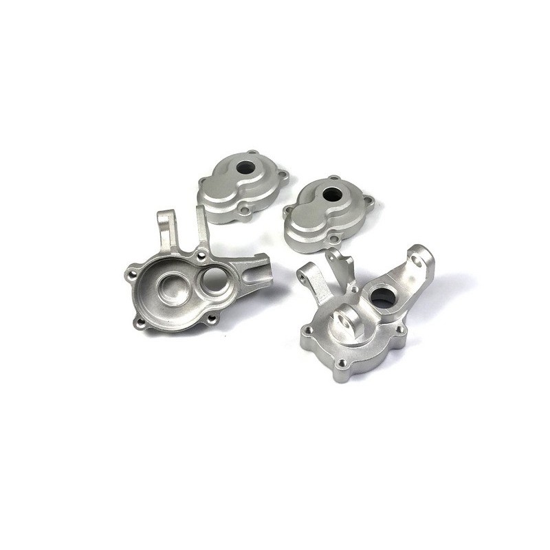 Alu. Steering mount L/R (4)