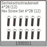 Hex Screw Set 4*28 (12)