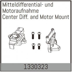 Center Diff. and Motor Mount