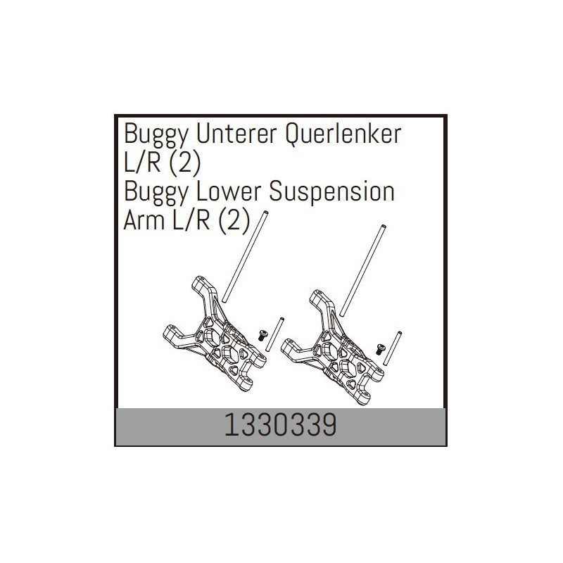 Buggy Lower Suspension Arm L/R (2)