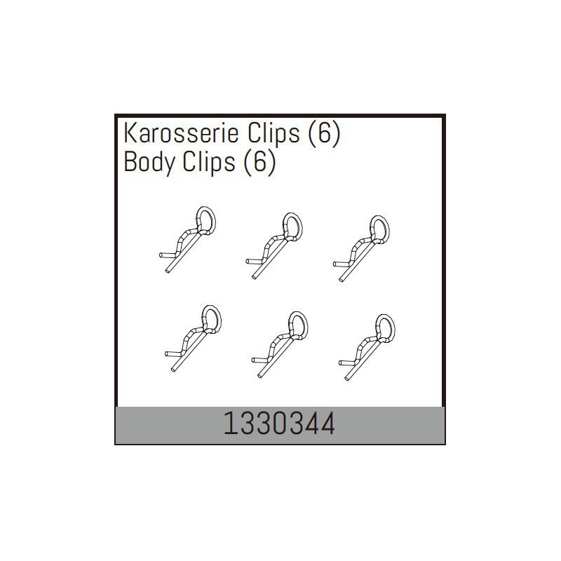 Body Clips (6)