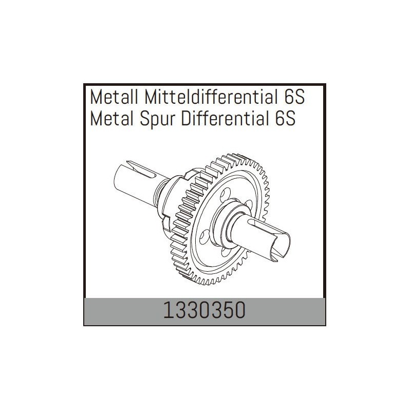 Metal Spur Differential 6S