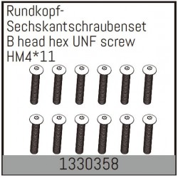 B head hex UNF screwHM4*11