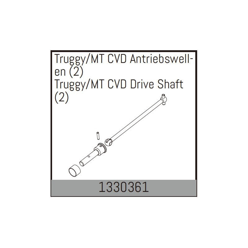 Truggy/MT CVD Drive Shaft (2)