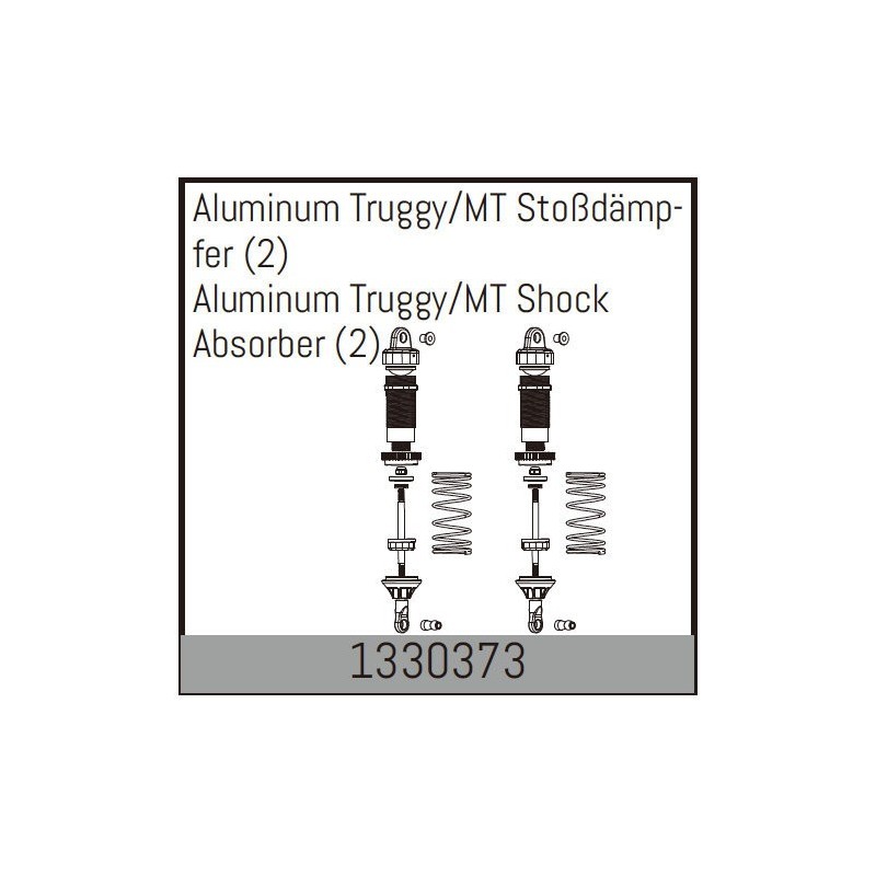 Aluminum Truggy/MT Shock Absorber (2)