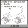 MT Wheel Hub with Pin (2)