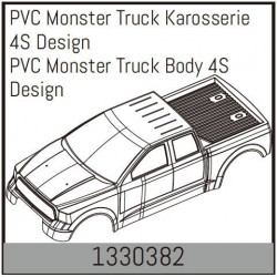 PVC Monster Truck Body 4S Design