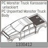 PC Unpainted Monster Truck Body