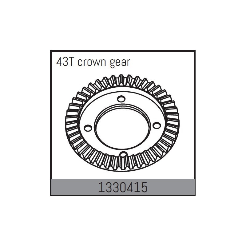 43T crown gear