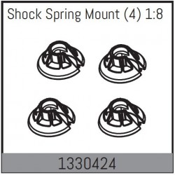 Shock Spring Mount (4) 1:8