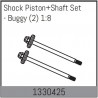 Shock Piston+Shaft Set - Buggy (2) 1:8