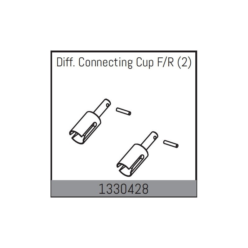 F/R diff. connecting cup (2)