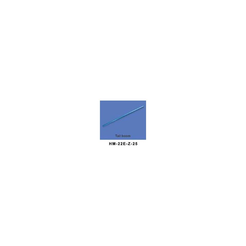 Tail bom 6ch helikopter