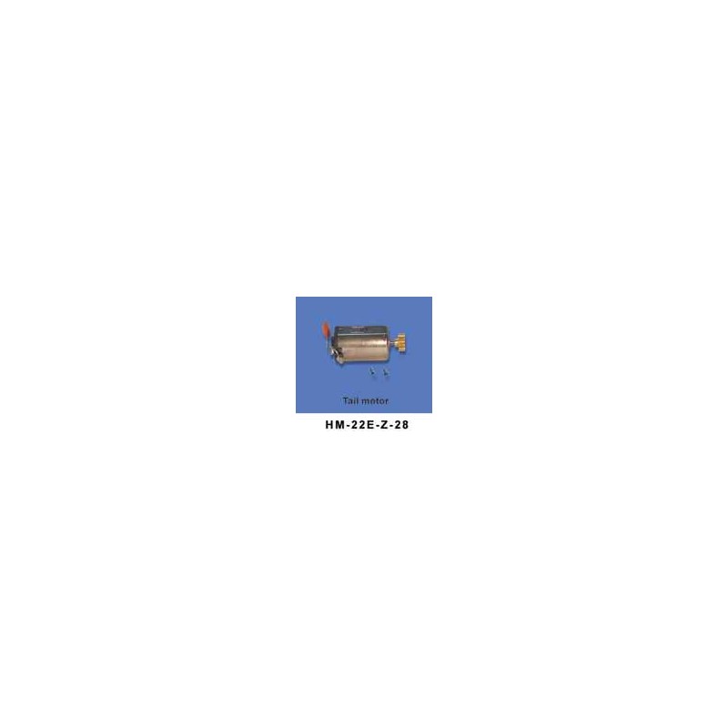 Tail motor 6ch helikopter