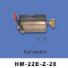 Tail motor 6ch helikopter