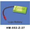 Dragonfly no52 Li-po battery