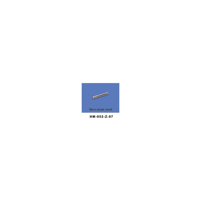 Dragonfly no52 Main blade shaft
