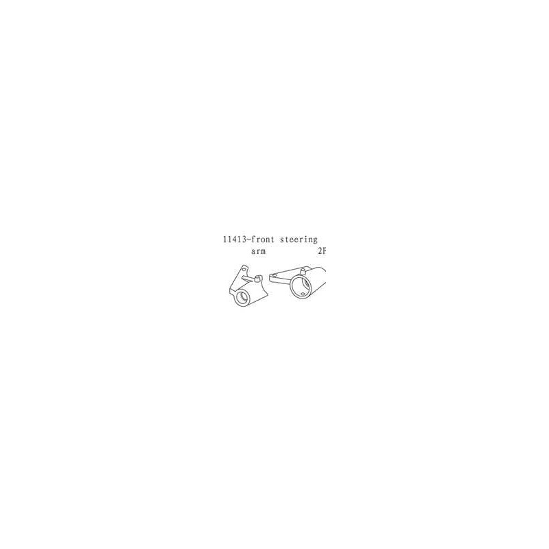 Smartech 1:10 WS/ST Front Knuckle Arm