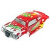 HBX Kaross hotrod röd/silver 1:18 StadiumTruck