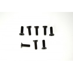 Flat phillips head screw M3x10 (8) ATC 2.4 RTR/BL
