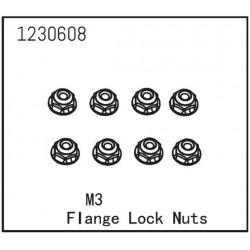 Flange Lock Nut M3 (8)