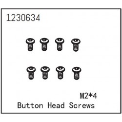 Button Head Screw M2*4 (8)