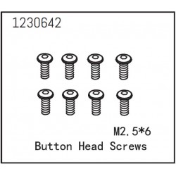 Button Head Screws M2.5*6 (8)