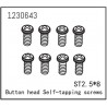 Button Head Screws - Selftapping M2.5*8 (8)
