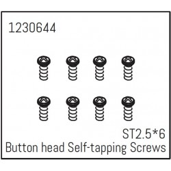 Button Head Screws - Selftapping M2.5*6 (8)