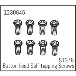 Button Head Screws - Selftapping M3*8 (8)