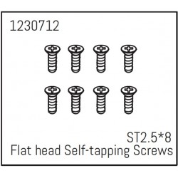 Flat head Self-tapping screws ST2.5*8 (8) - Khamba