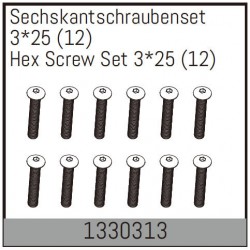 Hex Screw Set 3*25 (12)