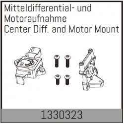 Center Diff. and Motor Mount
