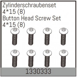 Button Head Screw Set 4*15 (8)