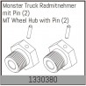 MT Wheel Hub with Pin (2)