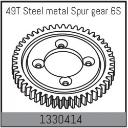 49T Steel Spur Gear